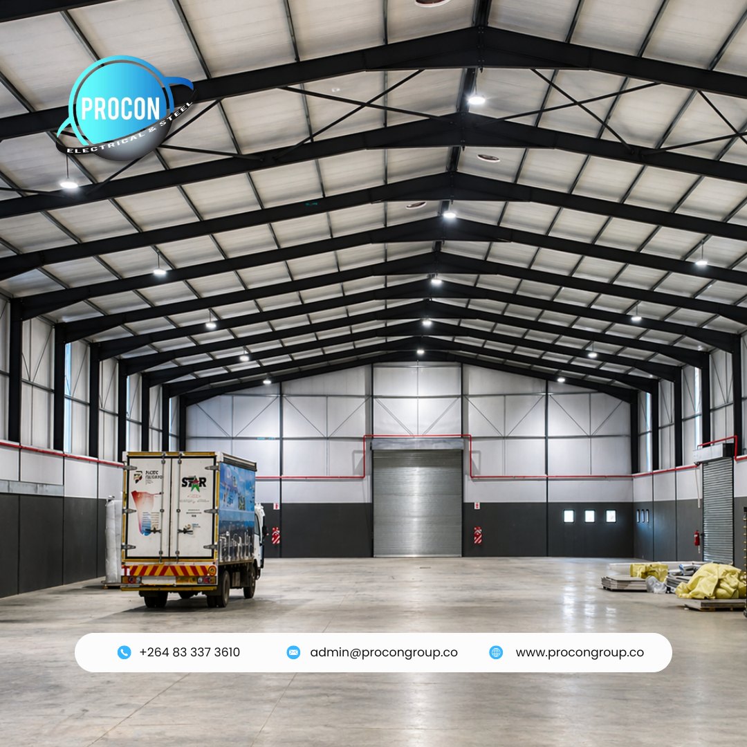 Industrial warehouse interior